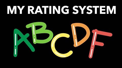 My Rating System - How I Evaluate Film and Television | Access Blockbusters (2020)