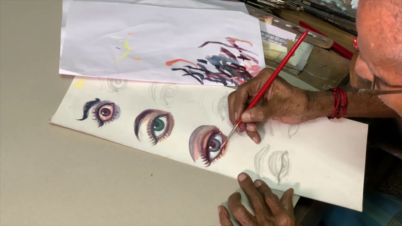How to Paint the Types Of Eyes
