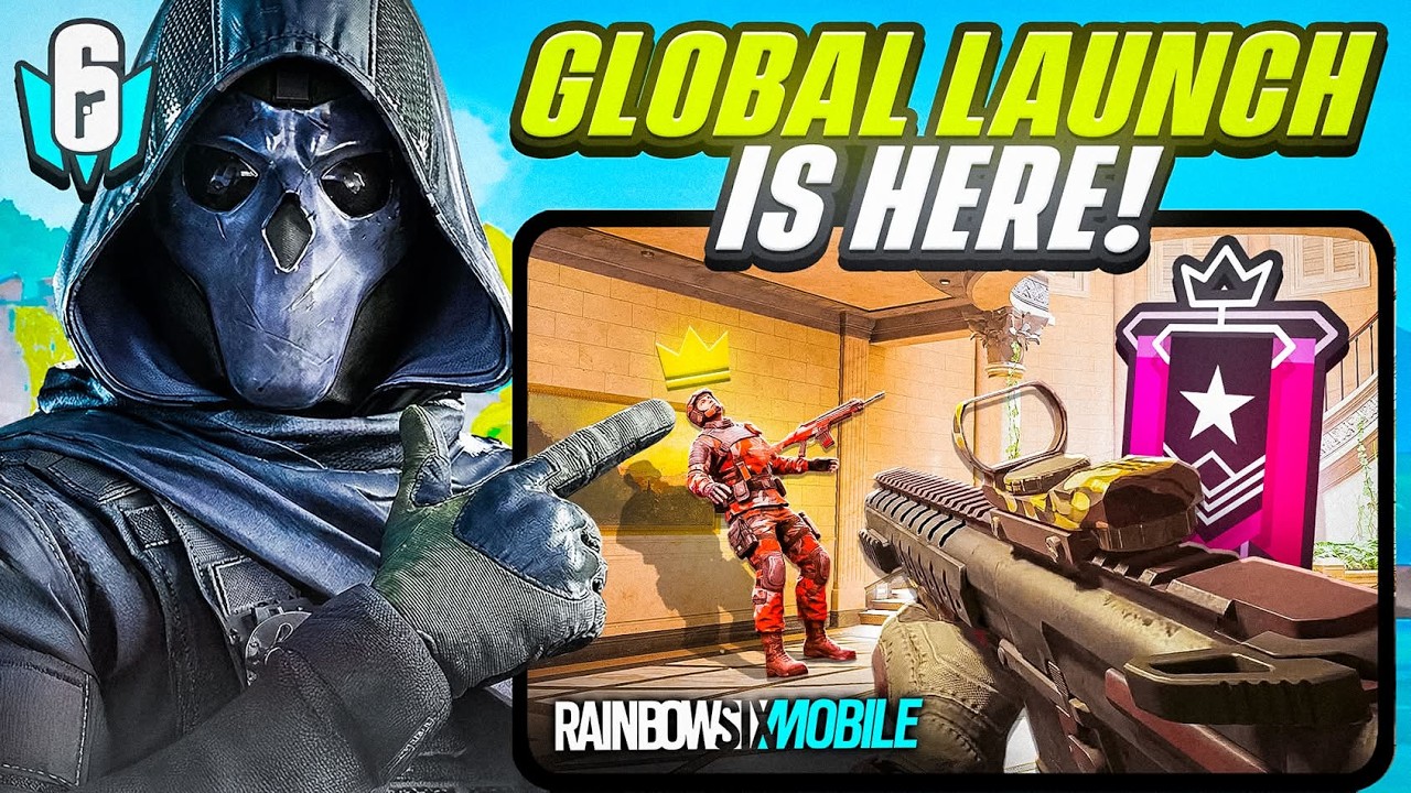 Rainbow Six Mobile GLOBAL LAUNCH + Grind to #1 Rank