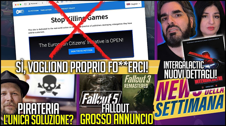 SÌ, VOGLIONO PROPRIO FO**ERCI | SAREMO COSTRETTI A PIRATARE I GIOCHI? | FALLOUT: GROSSO ANNUNCIO!