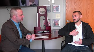 Vito Arujau Cornell Wrestling Interview  finishes as twotime NCAA Champion