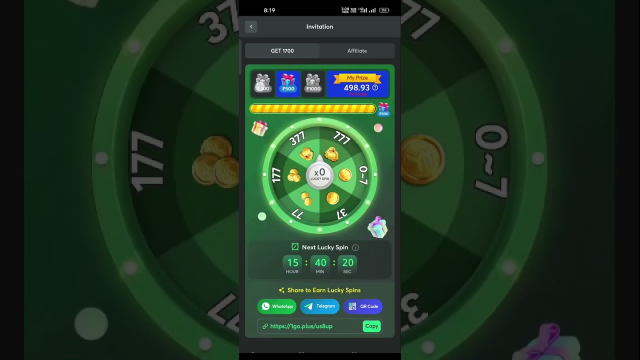 1 go plus Earn 100$ daily making money app 🤑💰 