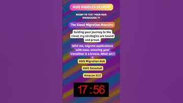 AWS Riddle 05 - Test Your AWS Knowledge! #aws #awscloud
