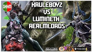 Lumineth VS Kruleboyz - Age of Sigmar Battlereport