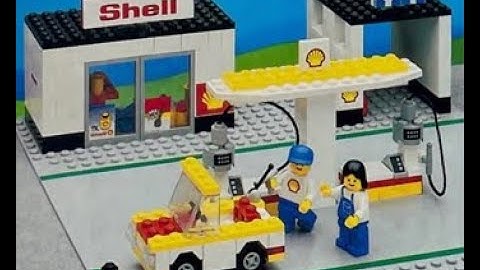 Lego 6378 - alternative model "A", instruction to build a model from the back wall of the set