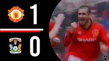 Thumbnail of Manchester United v Coventry City | King Cantona | Highlights | 1995/1996