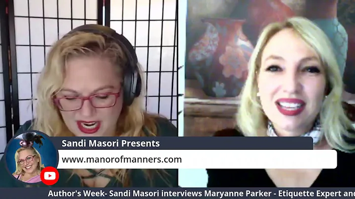 Author's Week - Maryanne Parker - Etiquette Expert