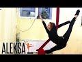 Танец на воздушных полотнах - занятие по воздушной гимнастике (акробатике) в Aleksa Studio