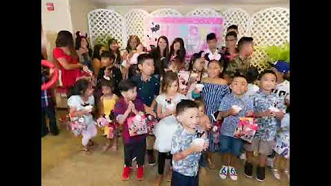 Zhavia 1st birthday