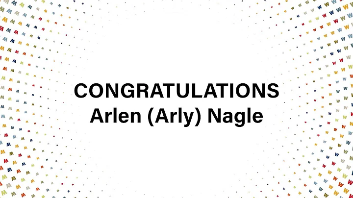 WOWZA! Winner  Arlen Arly Nagle