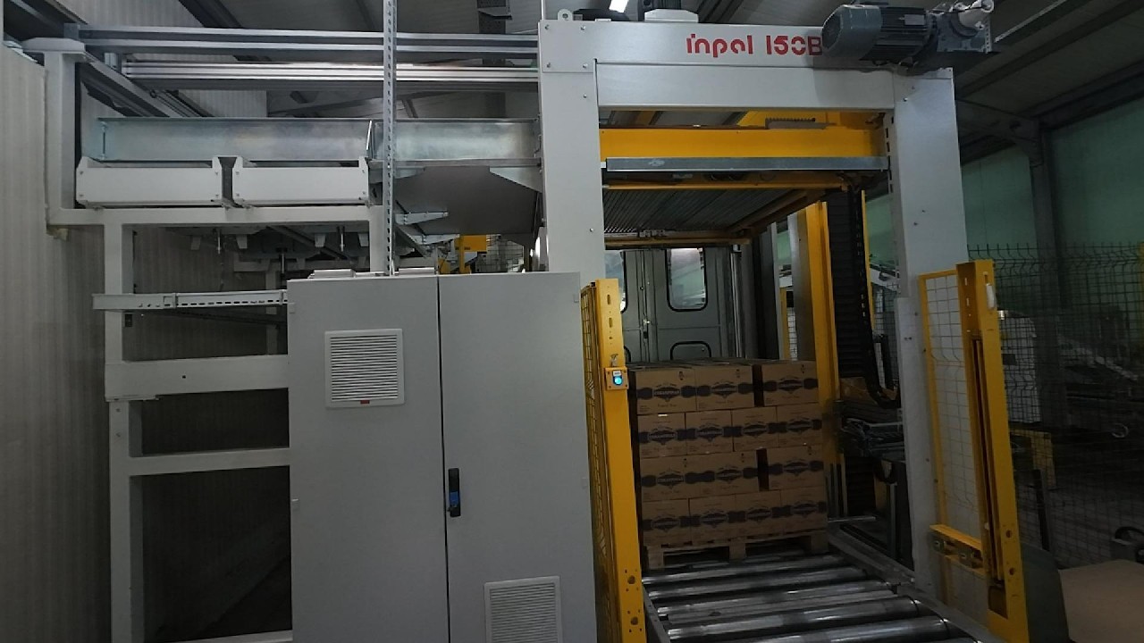 Inpal Cup Water Filling Line - 4 Lines - Inpal 150HD - Palletizing and ...