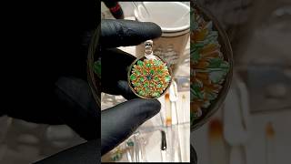 How to Make a Flower Implosion Glass Pendant | Lampworking Tutorial Borosilicate