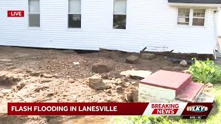 Flash flooding takes a toll on Lanesville, Indiana Lanesville Recovering From Devastating Flash Flood