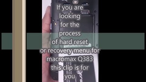 micromax Q383 hard reset  remove pattern lock, no command error solution and recovery