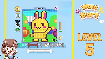 Wool Sort Level 5 Solution Walkthrough