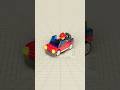 Building a LEGO Fire Truck 3D Animation | Timelapse Render  #Brick_Lab #lego #legomoc