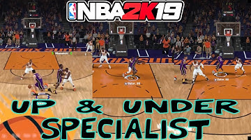 MAX OUT UP & UNDER SPECIALIST BADGE IN NBA 2K19 WITH ANY ARCHETYPE USING THIS EASY METHOD