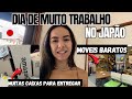 Dia de muito trabalho aqui no JAPÃO 🇯🇵 (Fazendo entregas e loja com móveis baratos!!)
