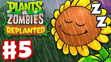 Cloudy Day! - Plants vs. Zombies: Replanted - Gameplay Walkthrough Part 5