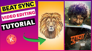 Pushpa Attitude Status Video Editing In Kinemaster | Trending Beat Sync Tutorial | Attitude Status