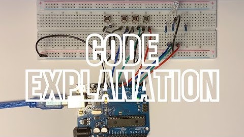 Code Explanation - RGB LED Controlled by Push Buttons | Arduino Project 1