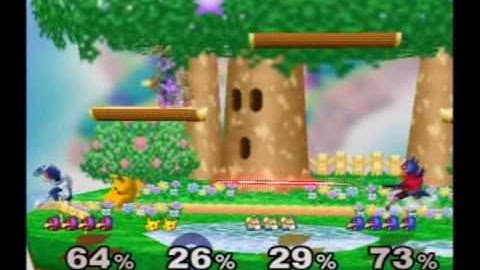 Super Smash Bros. Melee -- Friend Battle Session 1 Part 1