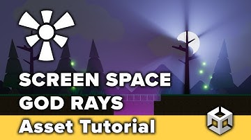 Screen Space God Rays - Unity Tutorial