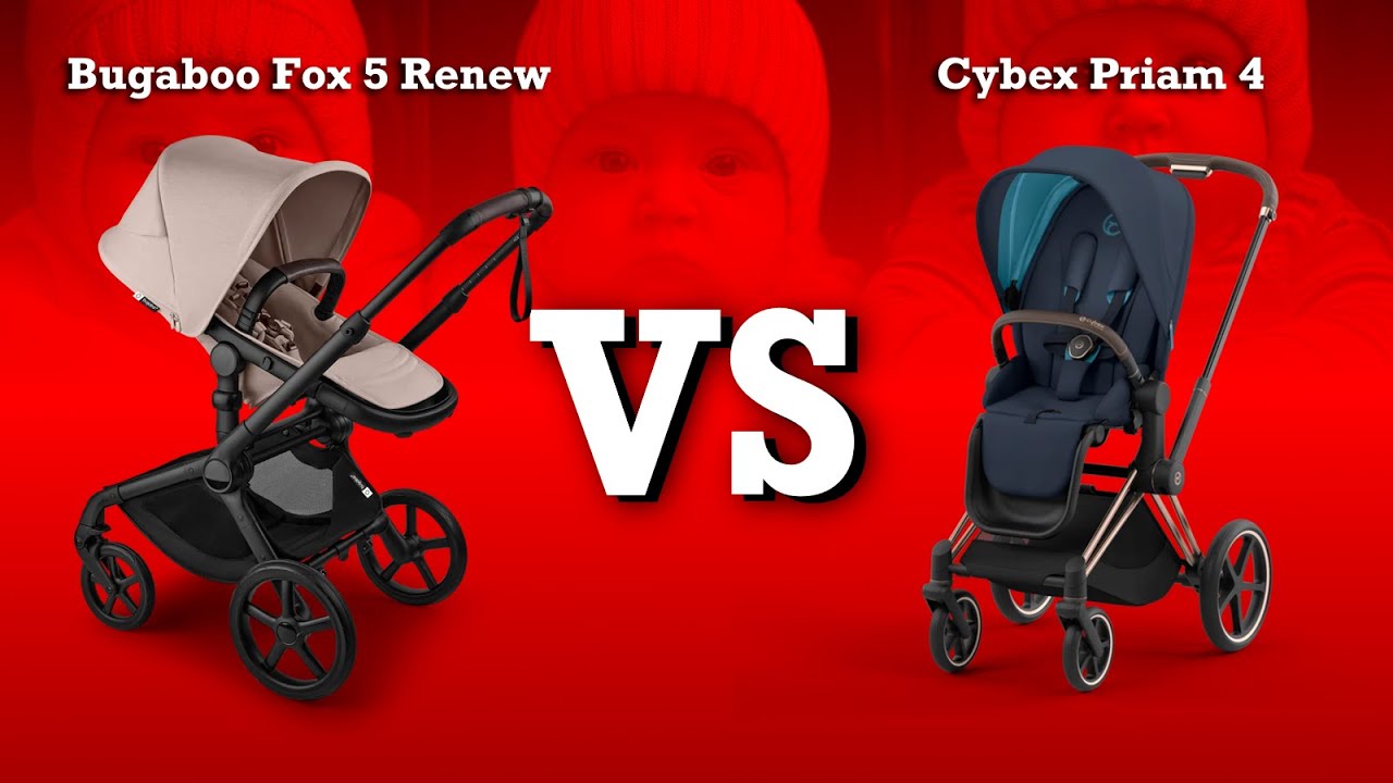 Bugaboo Fox 5 Renew VS Cybex Priam: Mechanics, Comfort, Use