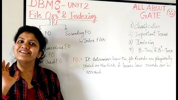 File Organization | Database System Design | DBMS Session 45