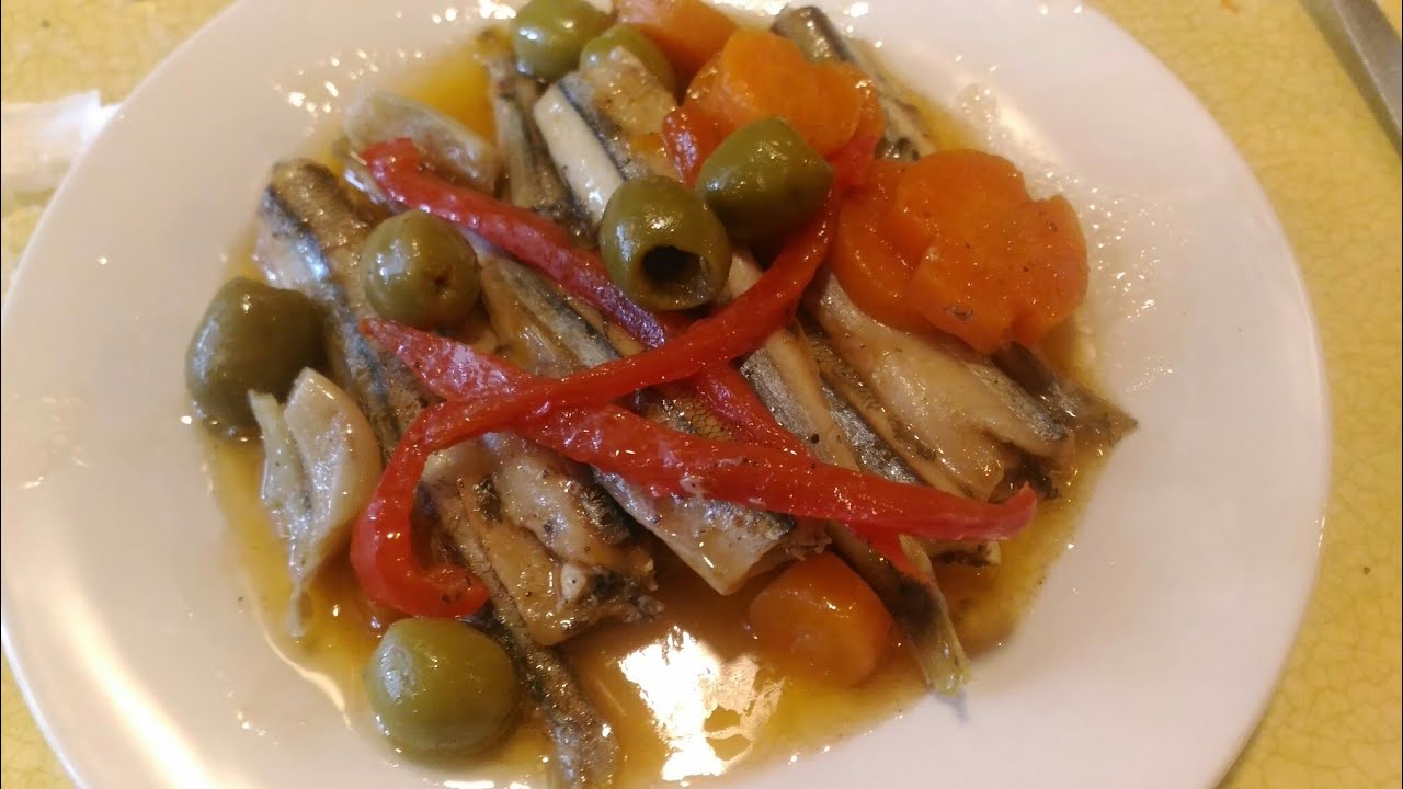 Smelts in Corn Oil Paksiw ala Spanish Sardines YouTube
