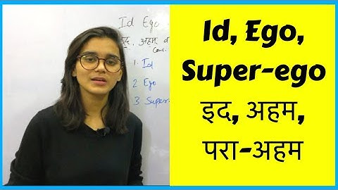 Id, Ego, Superego | Conscious, Subconscious & Unconscious Mind for CTET,KVS,DSSSB,NVS/NET-2019