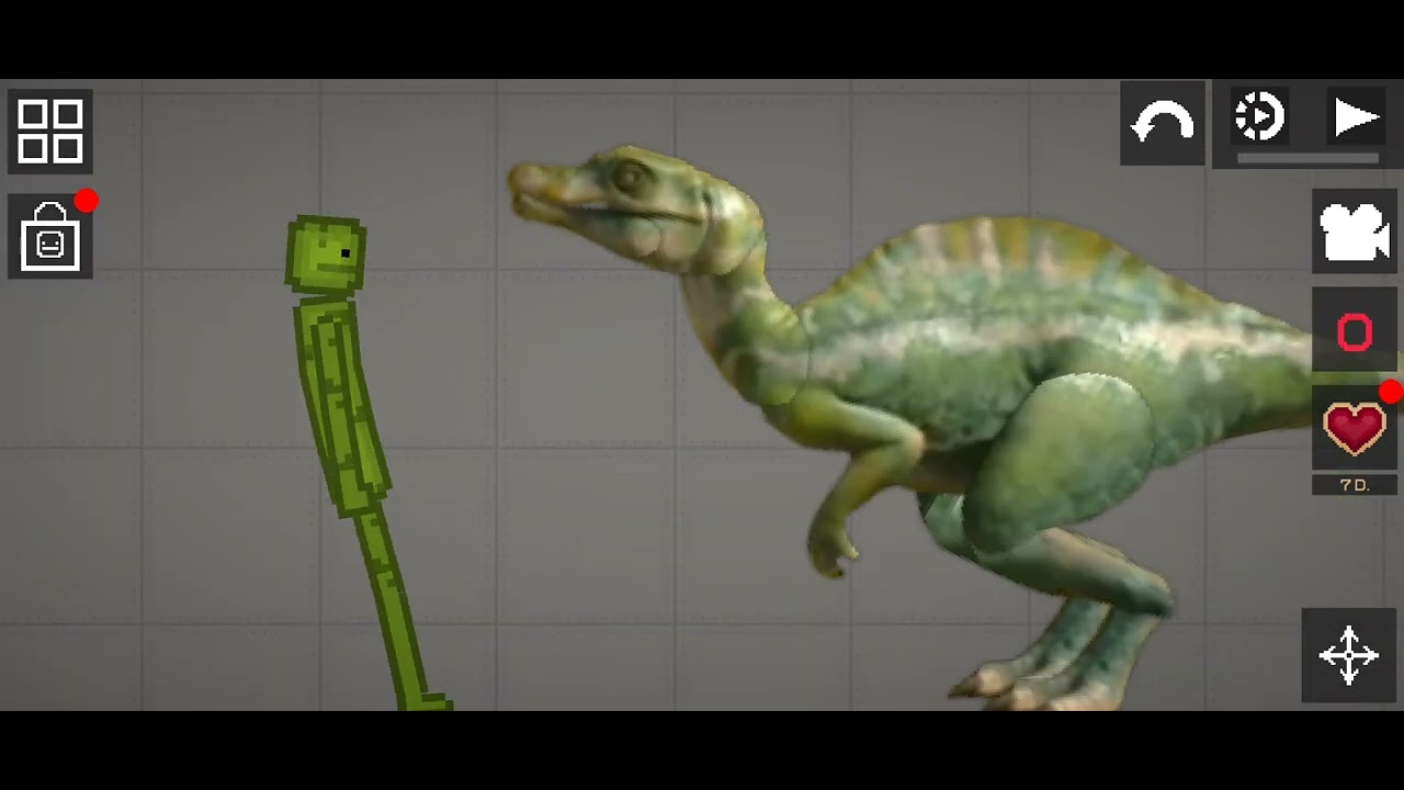 Jurassic world je evolution 3 baby spinosaurus Green mpg melon playground sandbox 🦖