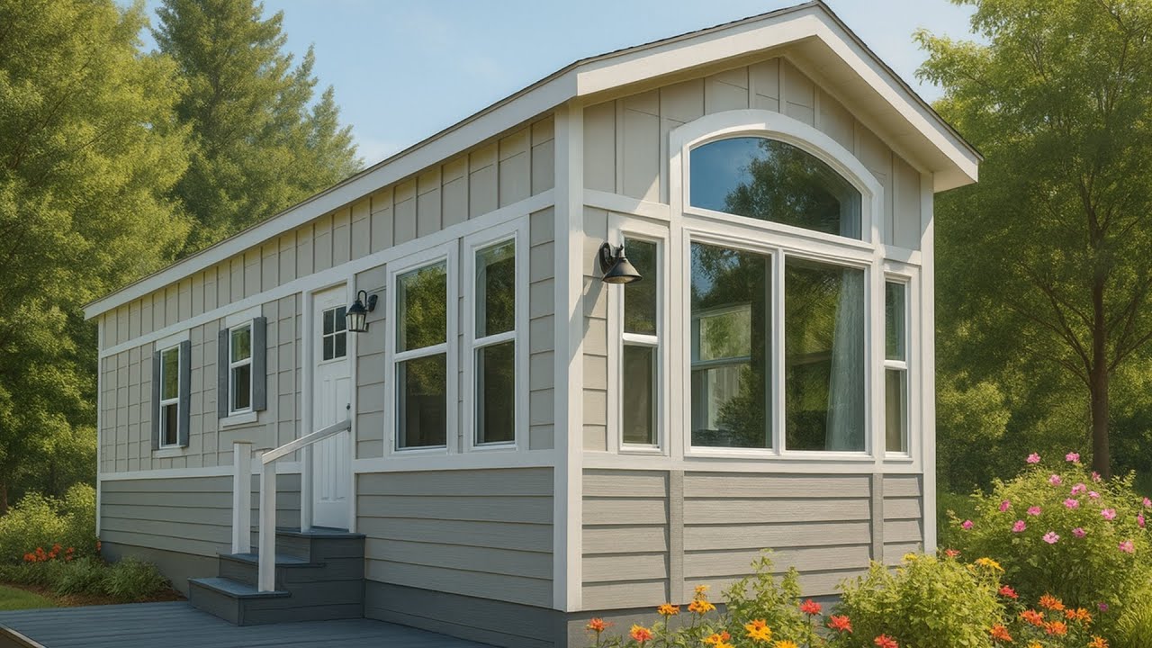 The Most Incredibly Beautiful Athens Park ATH-06DL Park Model RV - YouTube