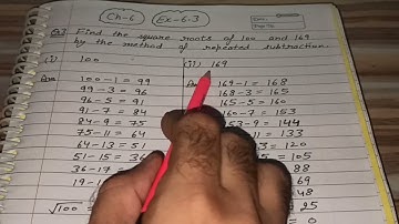 Q 3, Ex 6.3 - Squares and Square Roots - Chapter 6 - maths class 8th - NCERT