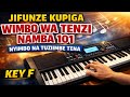 NYIMBO NA TUZIIMBE TENA KEY F TENZI NAMBA 101 Piano Tutorial