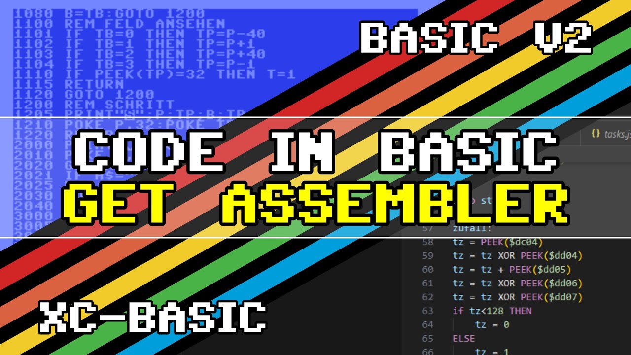 C64 Hybrid-Coding: BASIC V2 mit XC-BASIC beschleunigen (Zusammenfassung ...