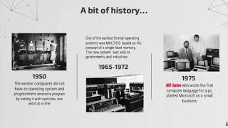 Introduction to Digital Technologies 1 -Operating system-