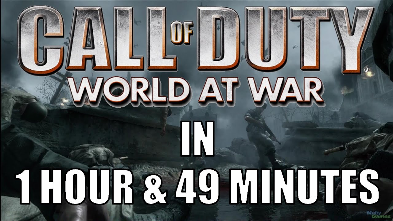 Call Of Duty World At War Final Fronts Zombies Ps2 Gameplay Fwr Call Of Duty 5 World At War Speedrun Any Youtube