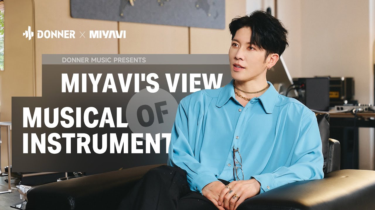 The Brand Collaboration Story between DONNER and MIYAVI