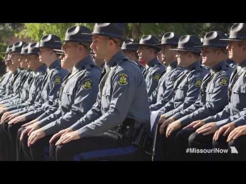 Missouri State Highway Patrol graduation ceremony