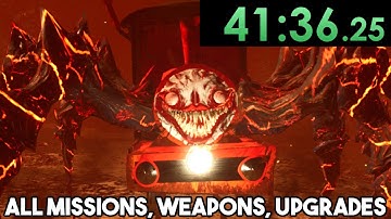 100% Speedrunning Choo Choo Charles Is Very Stressful