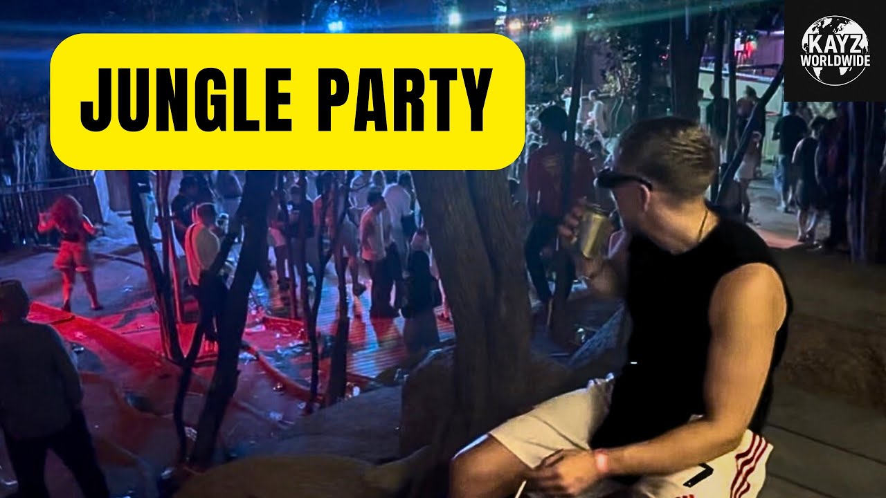 Вечеринка в джунглях на острове Ко Тао 😳🌴 | Безумие в джунглях (Таиланд)