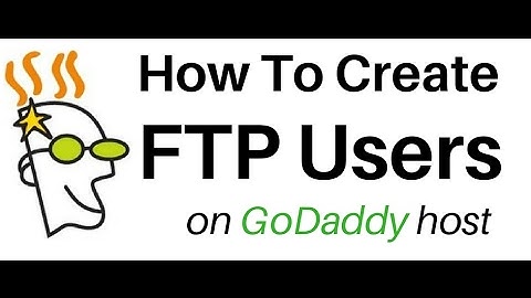 how to Create or add a new FTP user Account on godaddy plesk tool