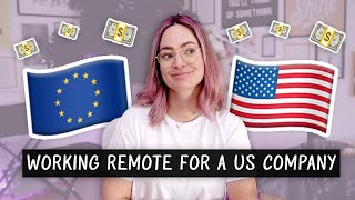 Working remotely for a US company from Europe  [How it works]