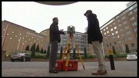 Leica ScanStation C10 used by Jonathan Fletcher, Technical Specialist at Plowman Craven