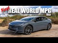 2023 toyota prius xle  worlds first real world mpg test