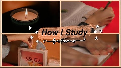 How I Study for Exams + Tips to Improve your grades