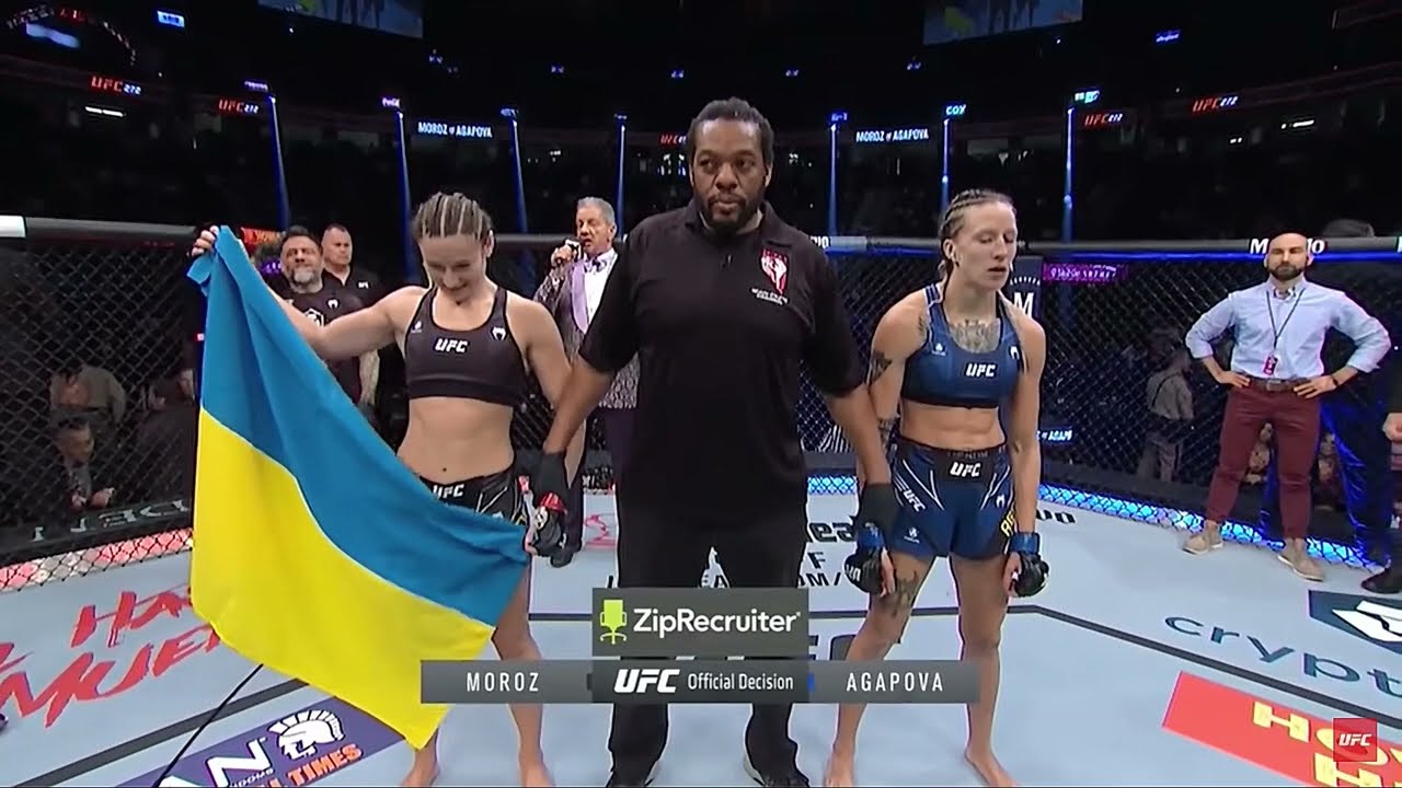 How Mariya Agapova went easy on Maryna Moroz to support her country of Ukraine