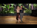 Tango class: Leader's technique for the Americana [06-04-2020]