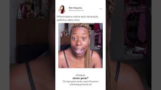 Influenciadora viraliza após declaração polêmica sobre crime